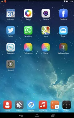 iOS 8 Launcher android App screenshot 2